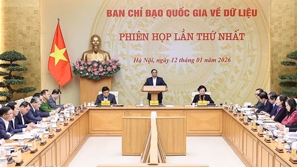 Thủ tướng Phạm Minh Chính: Có dữ liệu mới có Chính phủ số, kinh tế số, xã hội số