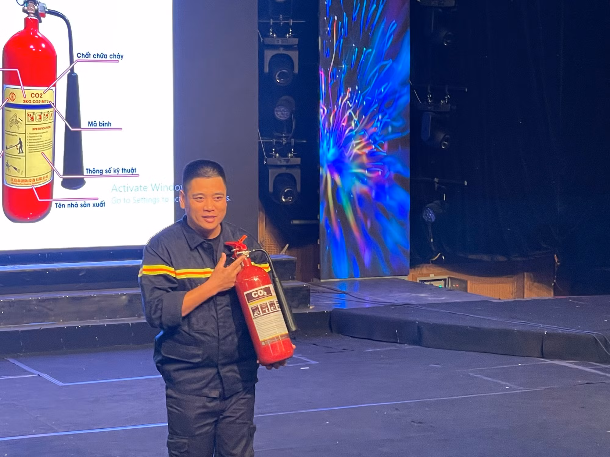 Cục Truyền thông CAND tập huấn nghiệp vụ phòng cháy chữa cháy và cứu nạn, cứu hộ -0
