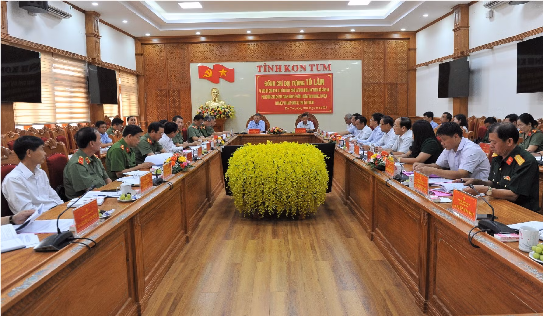 Đoàn công tác Trung ương về phòng, chống tham nhũng làm việc Tỉnh uỷ Kon Tum -0