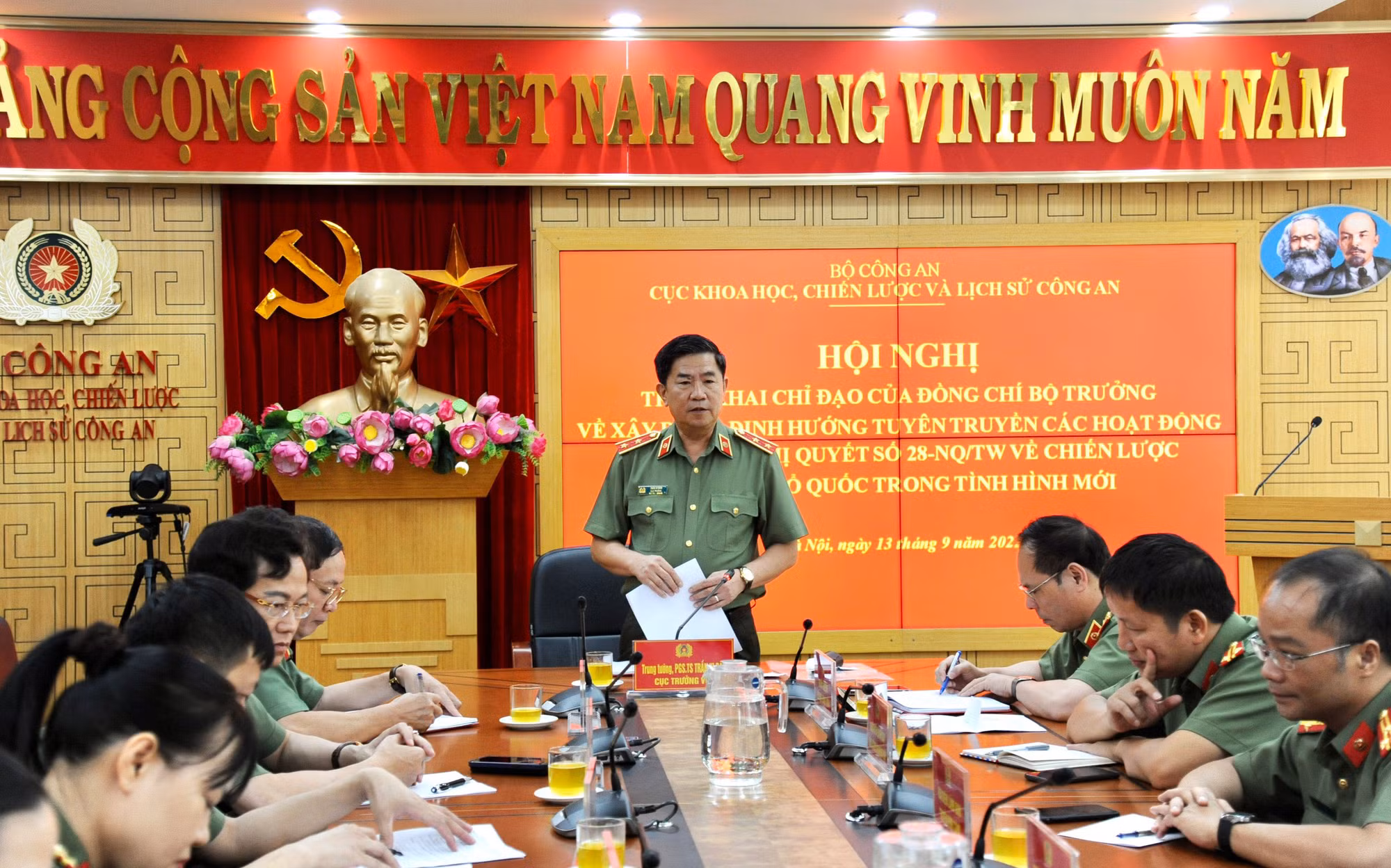 Đẩy mạnh công tác tuyên truyền thực hiện Nghị quyết 28 về Chiến lược bảo vệ Tổ quốc trong tình hình mới -0