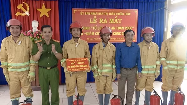 Đẩy mạnh nhân rộng mô hình “Tổ liên gia an toàn PCCC”