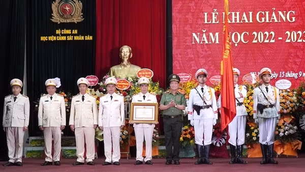 Xây dựng Học viện CSND ngày càng chính quy, tinh nhuệ, hiện đại