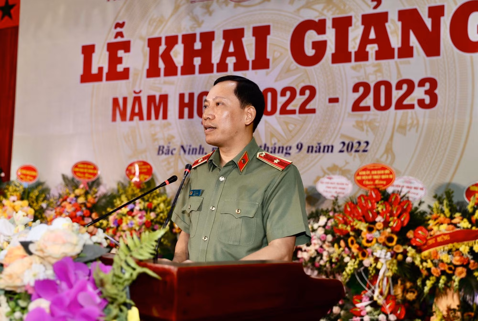 Đại học Kỹ thuật-Hậu cần CAND khai giảng năm học mới -0