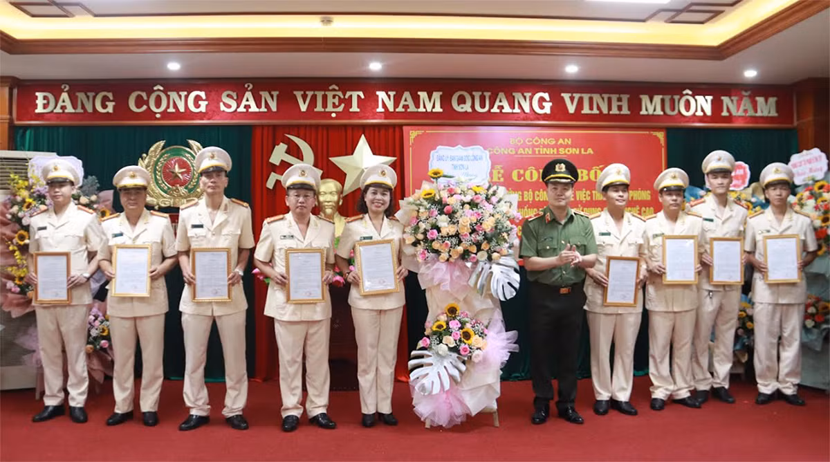 Công an tỉnh Sơn La thành lập Phòng An ninh mạng và phòng, chống tội phạm sử dụng công nghệ cao -1