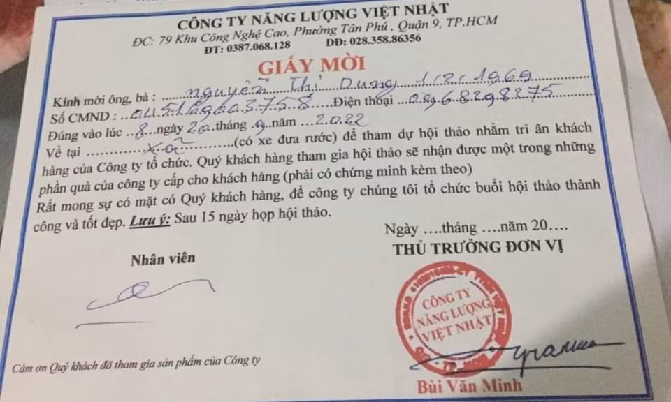 Cảnh giác đối tượng lừa đảo, làm hợp đồng giả để bán hàng dỏm -2