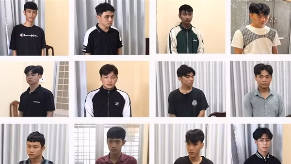 Khởi tố 15 đối tượng gây rối trật tự công cộng ở Trà Vinh