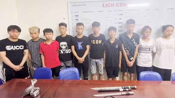 Đang bị truy nã vẫn cầm đầu băng nhóm ra khu du lịch Đồi Rồng gây rối