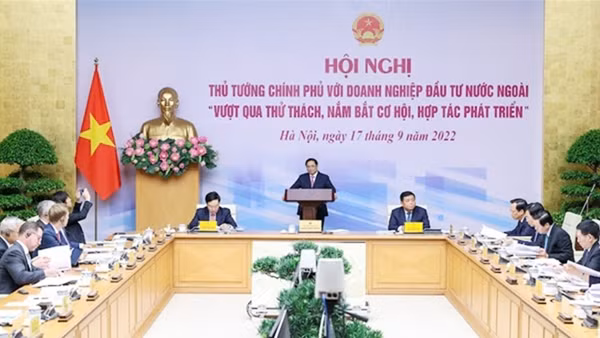 Hội nghị Thủ tướng Chính phủ với doanh nghiệp đầu tư nước ngoài