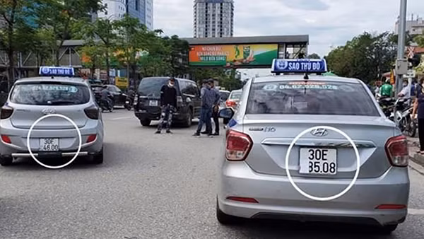 Quái chiêu thay đổi, đeo biển kiểm soát giả để né... "phạt nguội"