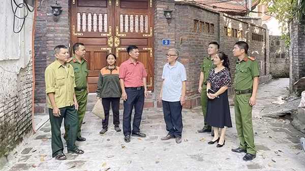 Dấu ấn công an xã ở một làng nghề nổi tiếng