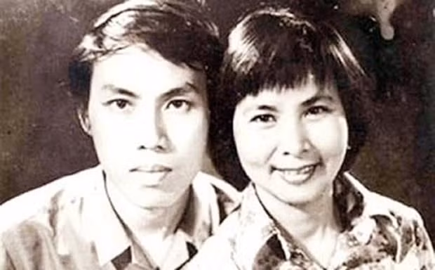 nhà thơ lưu quang vũ và vợ nhà thơ xuân quỳnh.jpg -0