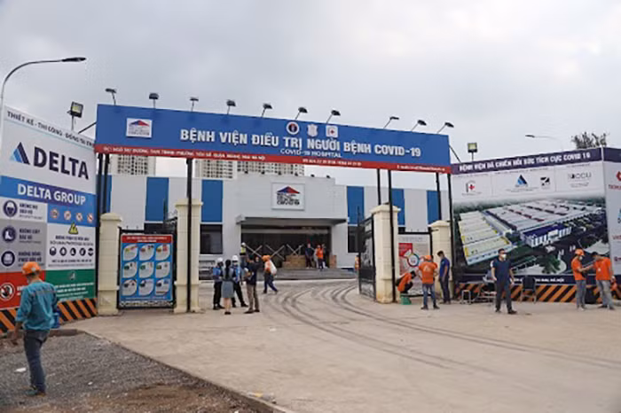 Kiểm tra an toàn PCCC trước khi Bệnh viện dã chiến điều trị bệnh COVID-19 vào hoạt động -0