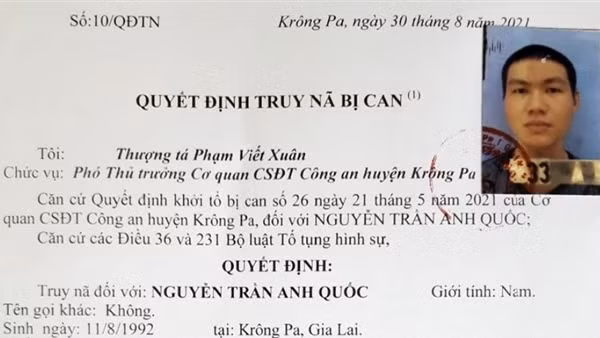 Bắt bị can trốn khỏi nơi giam giữ ảnh 3