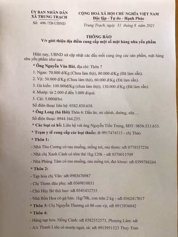 Cách làm hay cần nhân rộng việc đảm bảo lương thực thực phẩm cho người dân trong vùng dịch -0