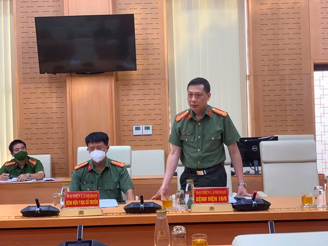 Bàn giải pháp tháo gỡ vướng mắc công tác phòng chống dịch đối với lực lượng CAND -0
