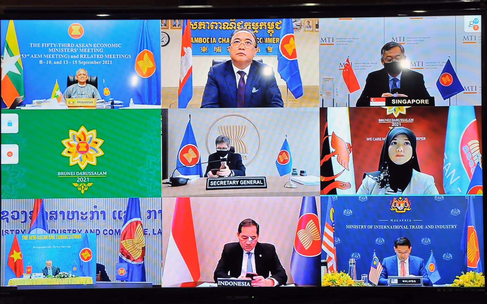 Hội nghị Bộ trưởng kinh tế ASEAN lần thứ 53: ASEAN hướng đến phát triển kinh tế bền vững -0