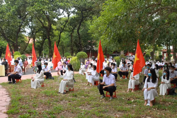 Lễ khai giảng đặc biệt giữa mùa dịch của học sinh cả nước -0