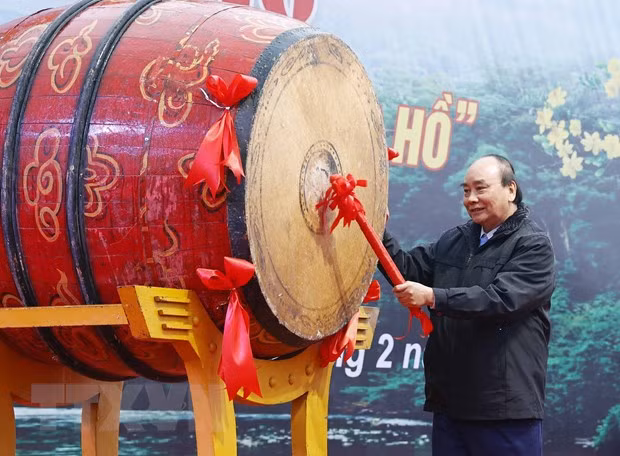 Chủ tịch nước Nguyễn Xuân Phúc phát động Tết Trồng cây tại Phú Thọ -0