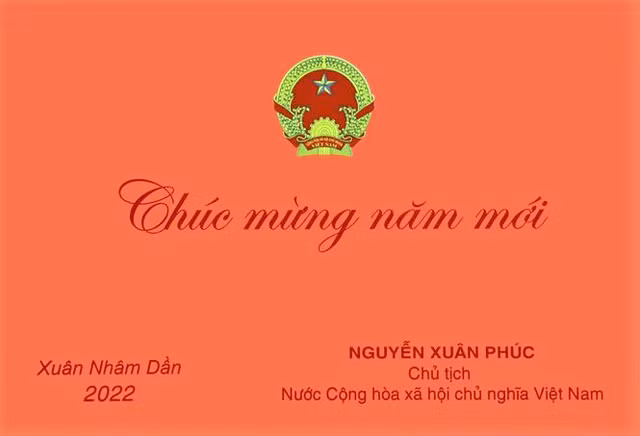 Chủ tịch nước Nguyễn Xuân Phúc chúc Tết Nhâm Dần 2022 -0