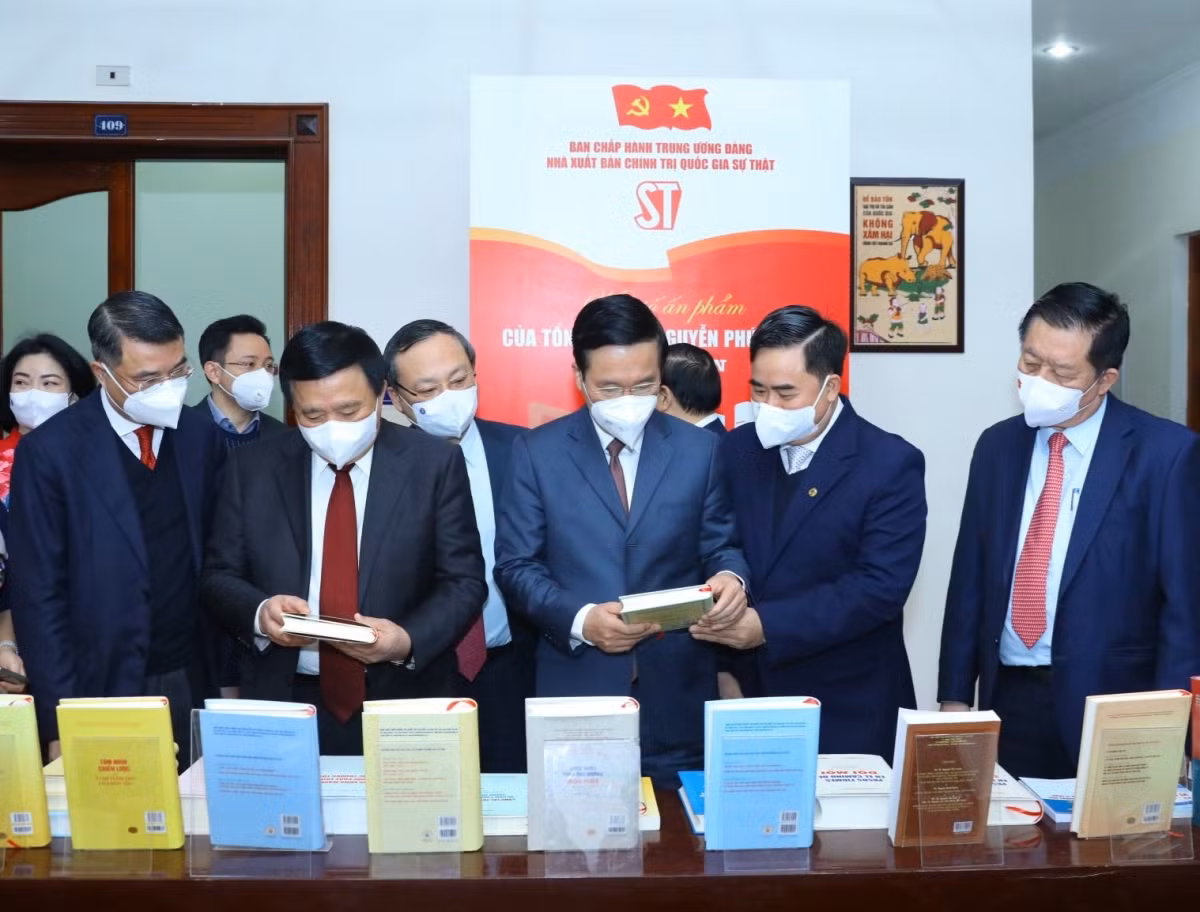 Ra mắt sách của Tổng Bí thư Nguyễn Phú Trọng về con đường đi lên CNXH ở Việt Nam -0