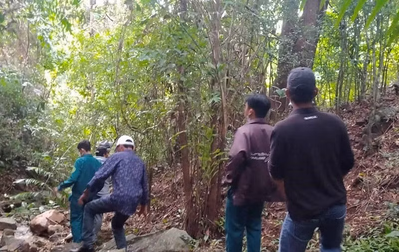 Tìm được thi thể người phụ nữ mất tích trên núi Tà Cú -0
