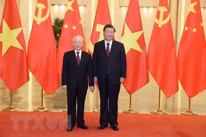 Lễ đón chính thức Tổng Bí thư Nguyễn Phú Trọng và đoàn đại biểu cấp cao Việt Nam -0