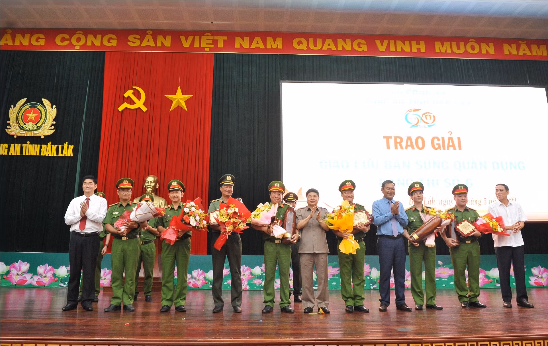 Bế mạc Hội thi điều lệnh, bắn súng, võ thuật bảng thi số 6 -0