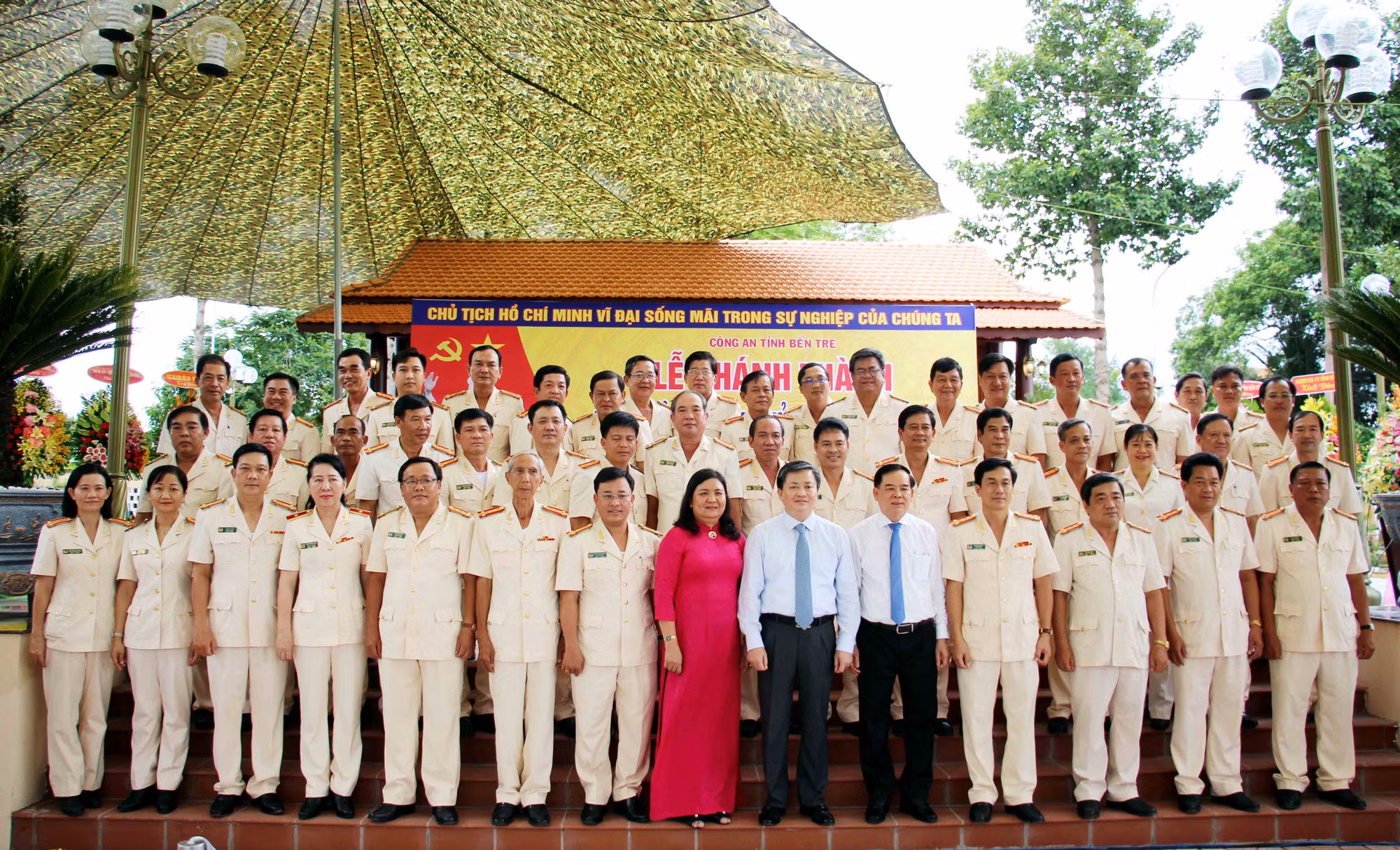 Công an các tỉnh Tây Nam Bộ khánh thành Nhà tưởng niệm Chủ tịch Hồ Chí Minh -1