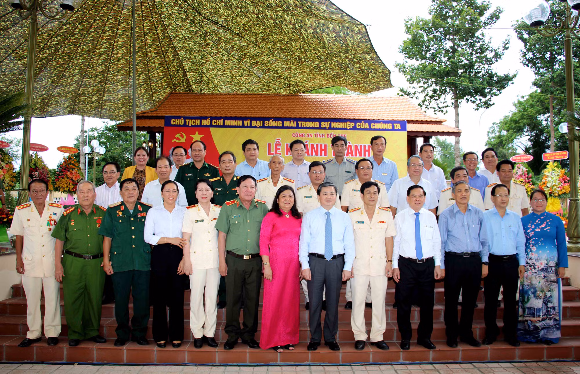 Công an các tỉnh Tây Nam Bộ khánh thành Nhà tưởng niệm Chủ tịch Hồ Chí Minh -0