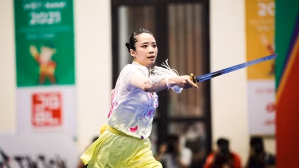 Vũ Thành An đoạt huy chương vàng đấu kiếm ảnh 2