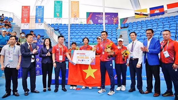 Lý Hoàng Nam bảo vệ thành công HCV SEA Games ảnh 3