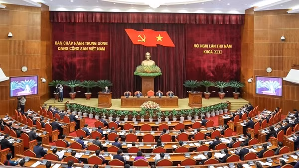 Thông báo nhanh kết quả Hội nghị lần thứ 5 Ban Chấp hành Trung ương Đảng khóa XIII ảnh 6