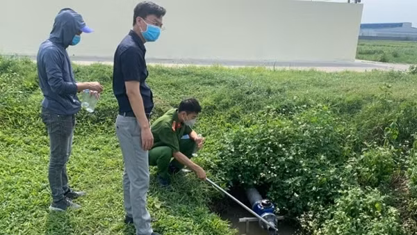 Bị phạt 740 triệu đồng vì xả thải vào hệ thống thủy lợi Bắc Hưng Hải