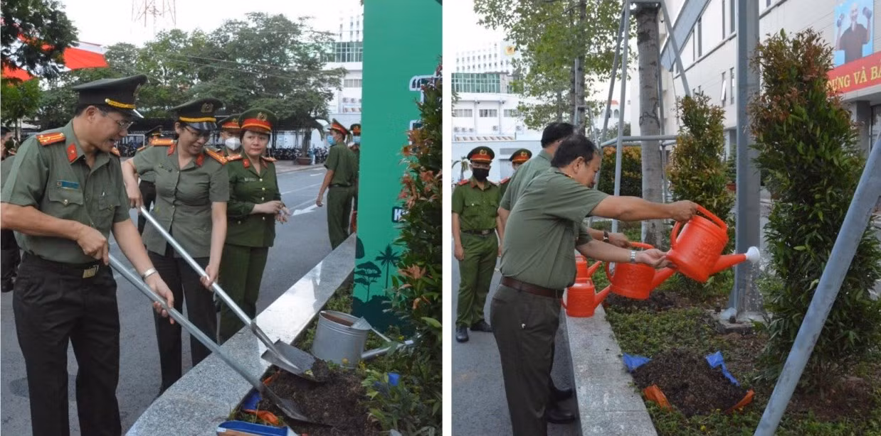 Công an TP Hồ Chí Minh phát động “Tết trồng cây đời đời nhớ ơn Bác Hồ” -0