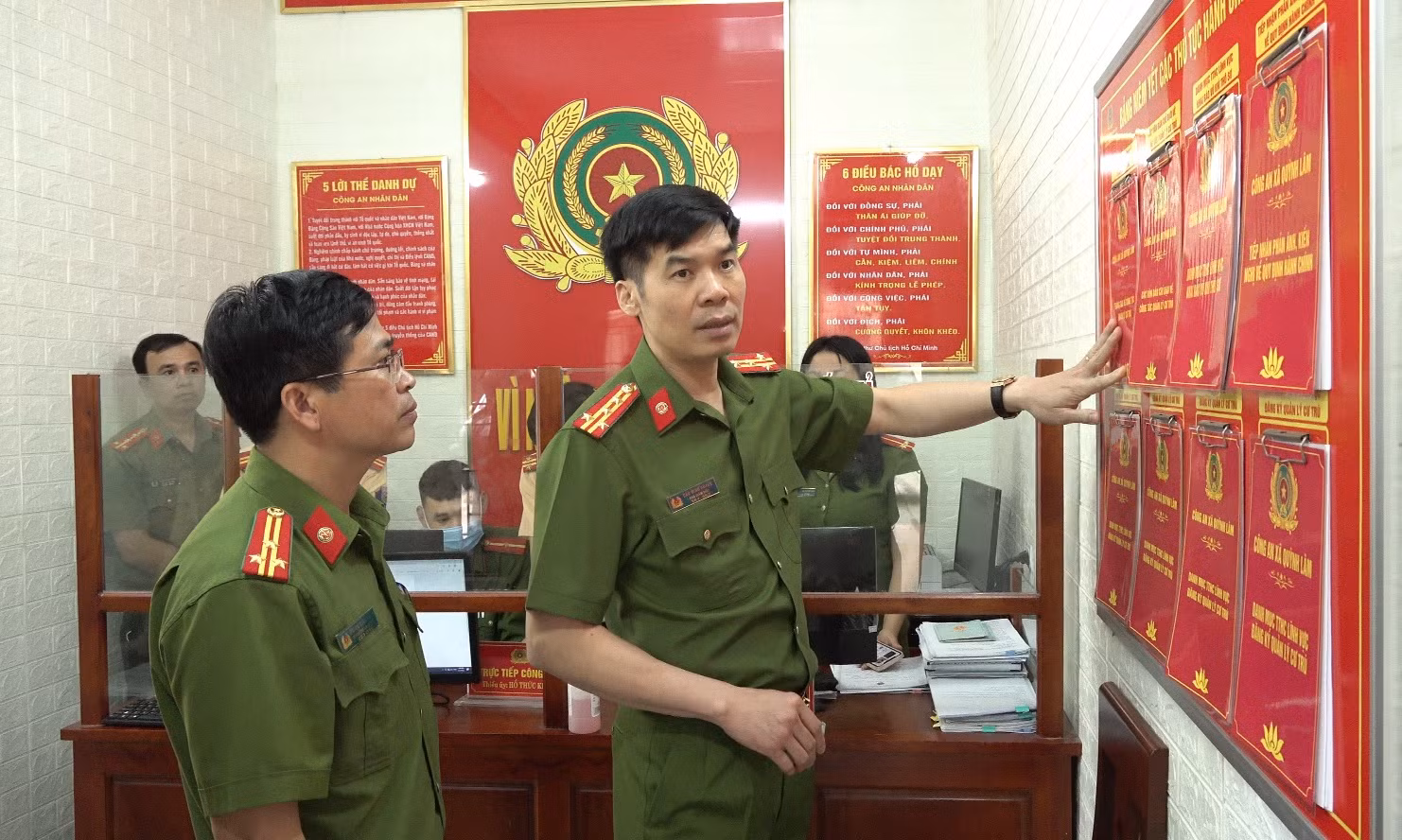 Sẵn sàng cho phân cấp đăng ký xe tại 122 Công an cấp xã tại Nghệ An -0