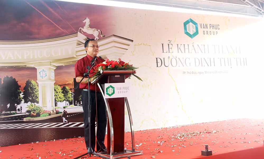 Khánh thành đường Đinh Thị Thi tại Van Phuc City -0