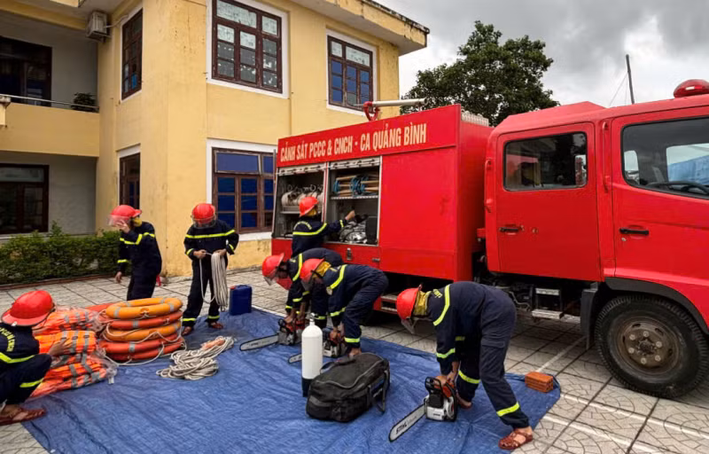 Miền Trung ngay trước giờ hứng chịu... 