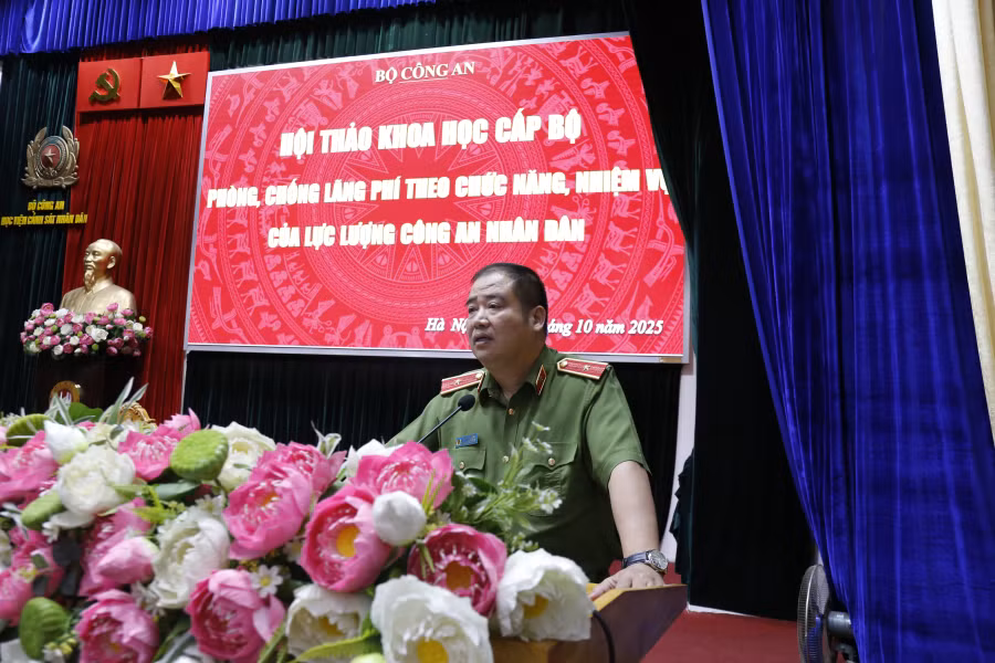 Lực lượng CAND đóng vai trò tích cực trong công cuộc phòng, chống lãng phí -0