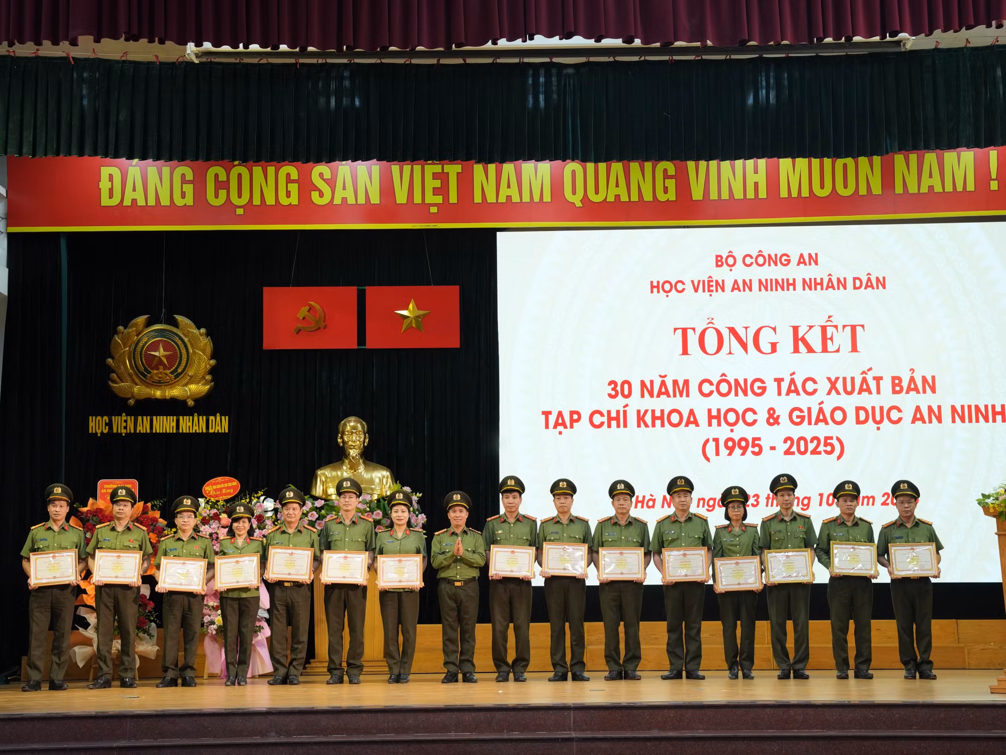 Tạp chí Khoa học và Giáo dục an ninh 30 năm xây dựng và phát triển -4