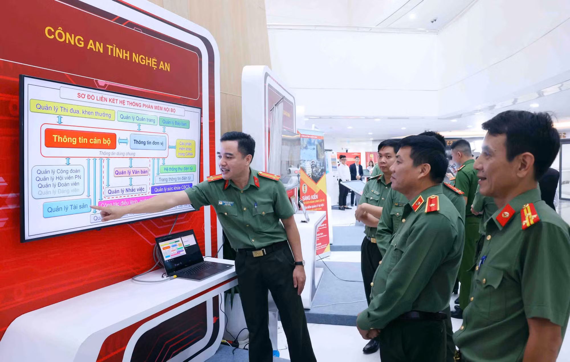 Xây dựng đơn vị số, chỉ huy số, cán bộ số trong toàn lực lượng CAND -0