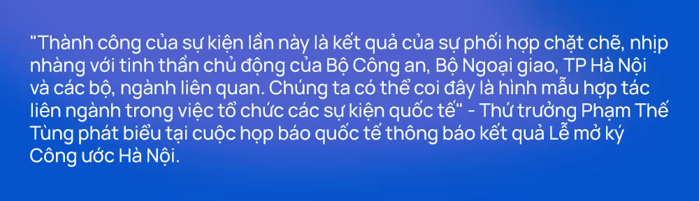 Dấu ấn Bộ Công an tại Công ước Hà Nội -0