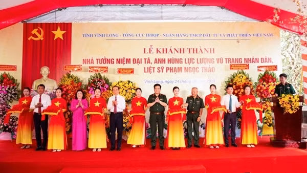 BIDV và dấu ấn tri ân qua công trình Nhà tưởng niệm Anh hùng Phạm Ngọc Thảo
