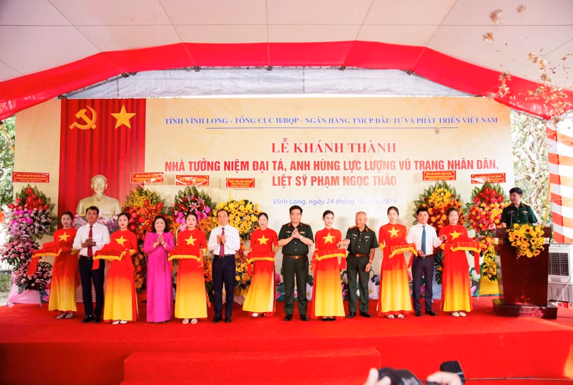 BIDV và dấu ấn tri ân qua công trình Nhà tưởng niệm Anh hùng lực lượng vũ trang nhân dân Phạm Ngọc Thảo -0