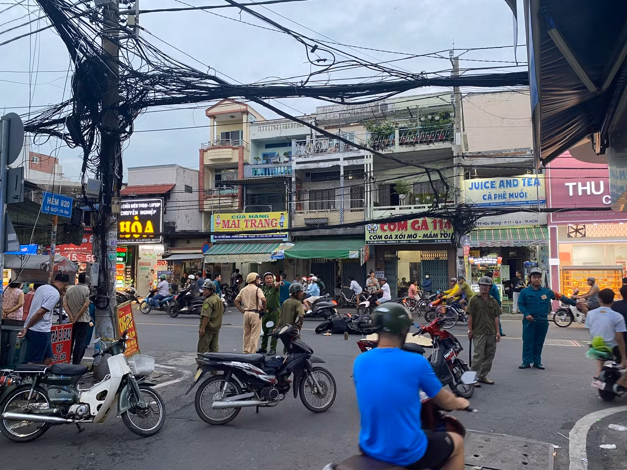 Sau va chạm, người đàn ông văng lên cao, đập đầu xuống đường tử vong -0
