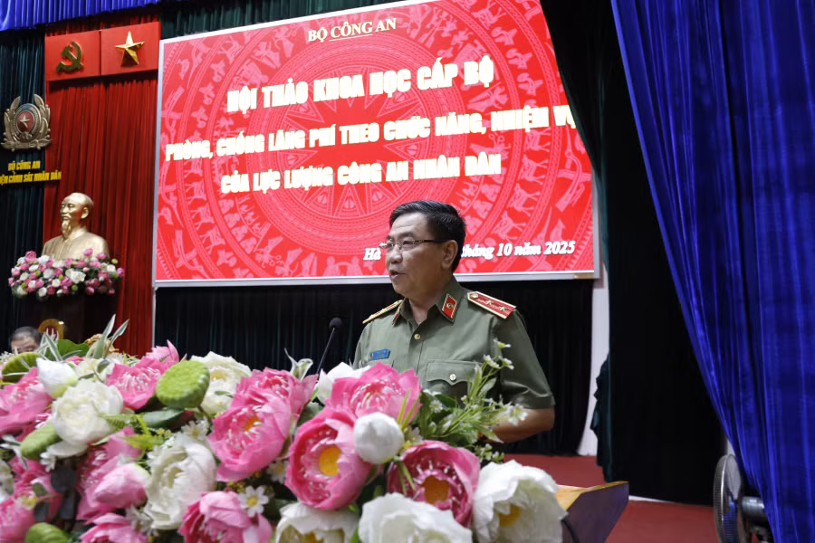 Lực lượng CAND đóng vai trò tích cực trong công cuộc phòng, chống lãng phí -0