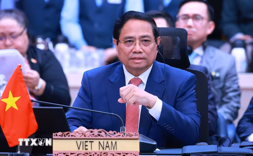 Thủ tướng Phạm Minh Chính dự Hội nghị Cấp cao ASEAN-Trung Quốc -0