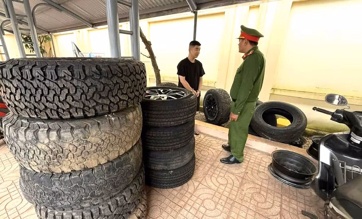 Vụ nam thanh niên chở lốp xe ô tô nghi trộm cắp: Chính là hung thủ -0