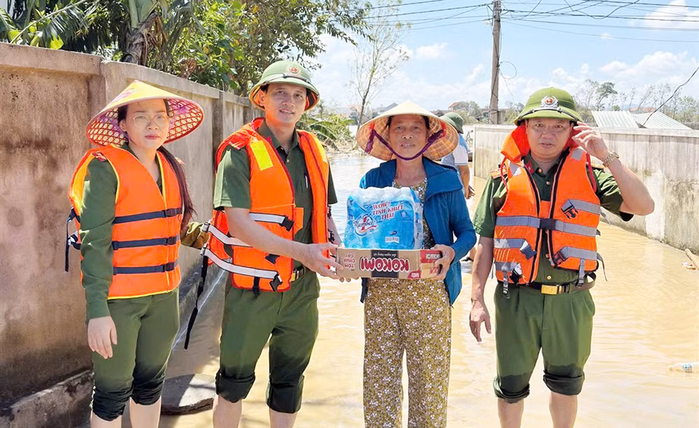 Công an xã Hưng Nguyên Nam bám sát cơ sở, giữ vững an ninh, trật tự -0