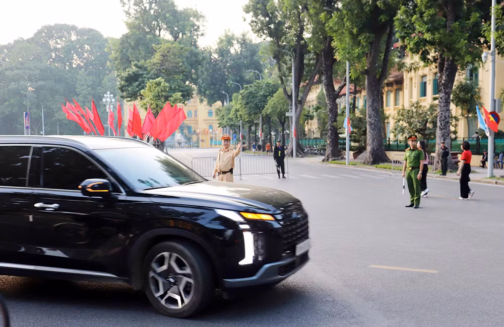 Công an Thủ đô bảo đảm tuyệt đối an ninh, an toàn Lễ mở ký Công ước Hà Nội 2025 -1
