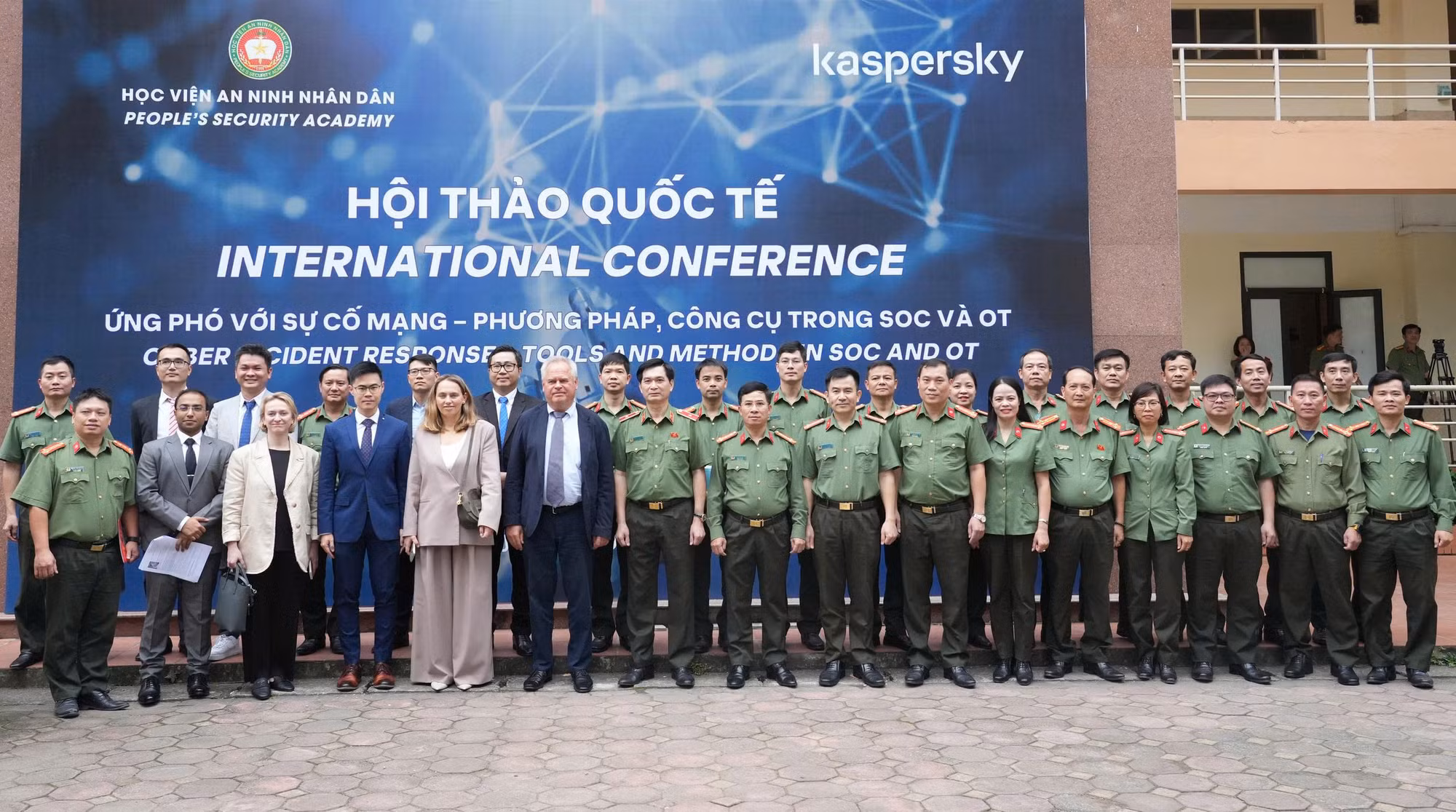 Học viện ANND và Tập đoàn Kaspersky ký kết biên bản hợp tác -0
